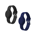 4X(Silicone For Air Tag Hidden Wristband Kids For  Airtag Watch Band (A) B5u8)