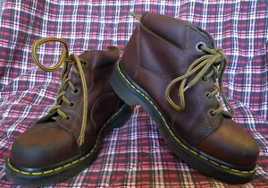 Bota de Cuero Marrón Dr Marten Modelo 8444 EE. UU. Para Mujer Talla 4 EE. UU. Para Hombre Talla 3 - Imagen 1 de 10