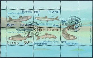 ISLANDIA. 2002. 350 Kr. Fauna en Thingvallavatn. VF usado (PK2471) - Imagen 1 de 1