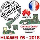 Téléphone Huawei Y6 2018 ORIGINAL Connecteur Antenne RESEAU Nappe Chargeur USB