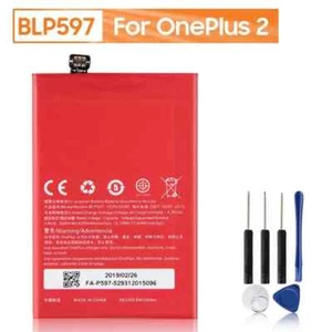 New Replacement Phone Battery BLP597 For OnePlus 2 1+2 3200mAh With Free Tools - Picture 1 of 6