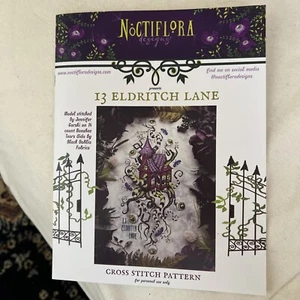 Noctiflora 13 Eldritch Lane Kreuzstichmuster - Bild 1 von 2
