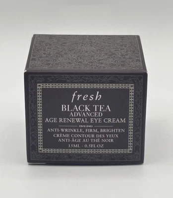 NEW NIB Fresh Black Tea Advanced Age Renewal Eye Cream Full Size 15ml/0.5Oz ATHN - Image 1 of 4