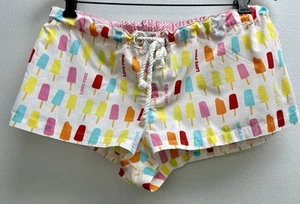 Vintage Victoria’s Secret PINK POPSICLES Sleep Boxer Short M Y2K - Picture 1 of 8