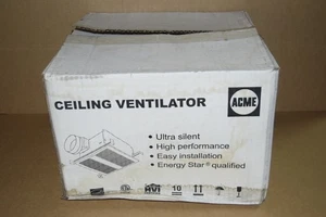 New! Acme VQ080ES Exhaust Fan Ceiling Ventilator 80 CFM **Ultra Silent** - Picture 1 of 5