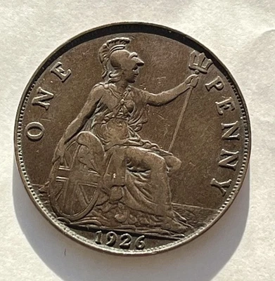 1926 George V Penny In Very Fine Condition - Image 1 of 4