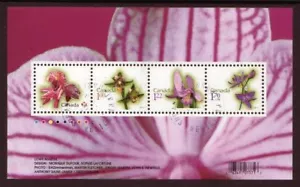 CANADA 2010 FLOWERS MINIATURE SHEET FU - Picture 1 of 1