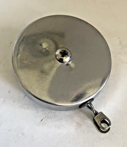 Llavero retráctil vintage con clip cadena 14" - Imagen 1 de 4