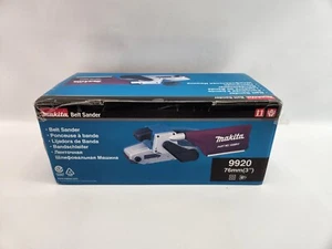 Makita 9920 120 V Belt Sander  3" x 24"  ‎1440 RPM Variable speed Preowned - Picture 1 of 14