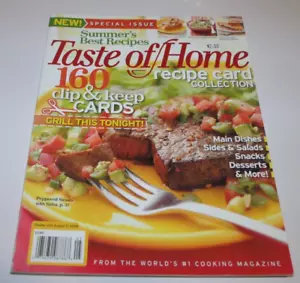 Taste of Home Summer Special Issue 160 Recipe Card Collection 2008 - Picture 1 of 4