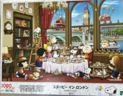 Jigsaw Puzzle Peanuts Snoopy in London EPOCH 1000 Pieces - Image 1 of 2