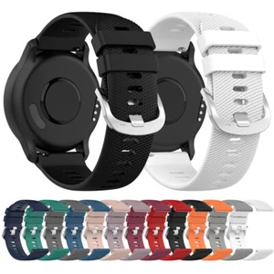 Correa deportiva de silicona suave de repuesto de 20 mm para reloj Garmin Forerunner 165 - Imagen 1 de 24
