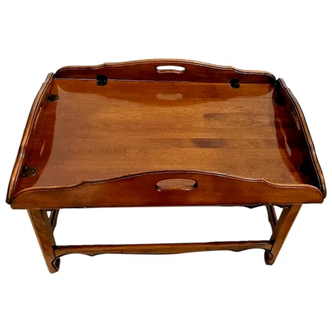 Ethan Allen Butler's Tray Coffee Table, Fold down sides, French country Cover