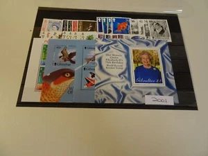 Gibraltar Jahrgang 2001 postfrisch komplett (24568) - Picture 1 of 1