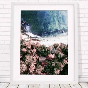 HARD LOVE - Coast Line Poster Picture Print Sizes A5 to A0 **FREE DELIVERY** - Picture 1 of 14