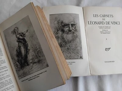 CARNETS DE LEONARD DE VINCI 2/2 GRAVURES 1942 NUMEROTE GALLIMARD - Photo 1/4