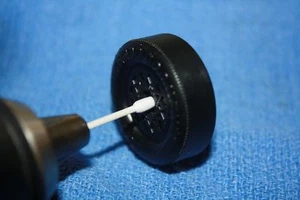 Lanzas de pulido de rueda derby de coche de madera de pino - Imagen 1 de 2