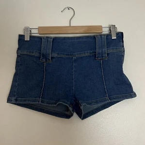 ✖️ URBAN OUTFITTERS BDG Blue Denim Y2K Style Shorts W28 - Picture 1 of 9