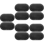  10 Pcs Bass Drum Stickers Kick Pedal Patch Drumhead Protector Kit Accessories