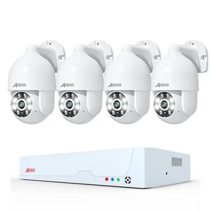 ANRAN 8MP CCTV Camera Outdoor Home Security System 4K Wired 24/7H Record Kit - Picture 1 of 24