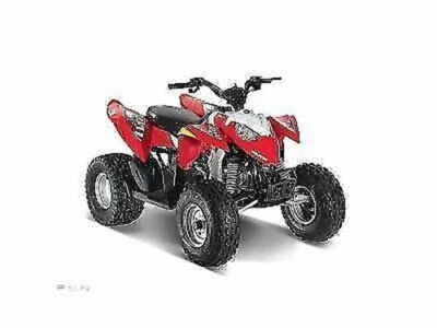 NEW OEM POLARIS OUTLAW 50 LEFT SIDE PANEL COVER RED - Изображение 1 из 2