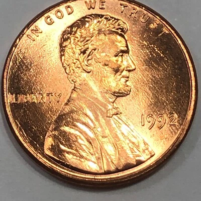 1992 P - Lincoln Memorial Cent  - Image 1 of 4