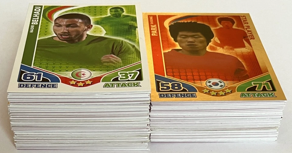 Match Attax World Cup ENGLAND 2010 - 116 Individual Cards (+15 Dups) ALL LISTED - Image 1 of 1