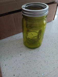Modern Sprout Jar - Grow with Self Watering Indoor Garden Mason Green - Picture 1 of 6