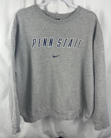 Vintage Nike Penn State Sweatshirt Center Swoosh Nittany Lions Crewneck XL Cover
