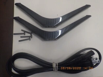 TCL 43S421 FEET, SCREWS, AND POWER CORD. (TDY005974) - Image 1 of 4