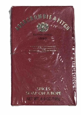 ABERCROMBIE & FITCH Escocia ~ Jabón en cuerda ~ 'Especias' ~ Nuevo y sellado Foto 1 de 2