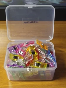 Sewing Clips 40 PCS for Fabric and Quilting Embroidery Clips of Sewing Craft - Picture 1 of 9