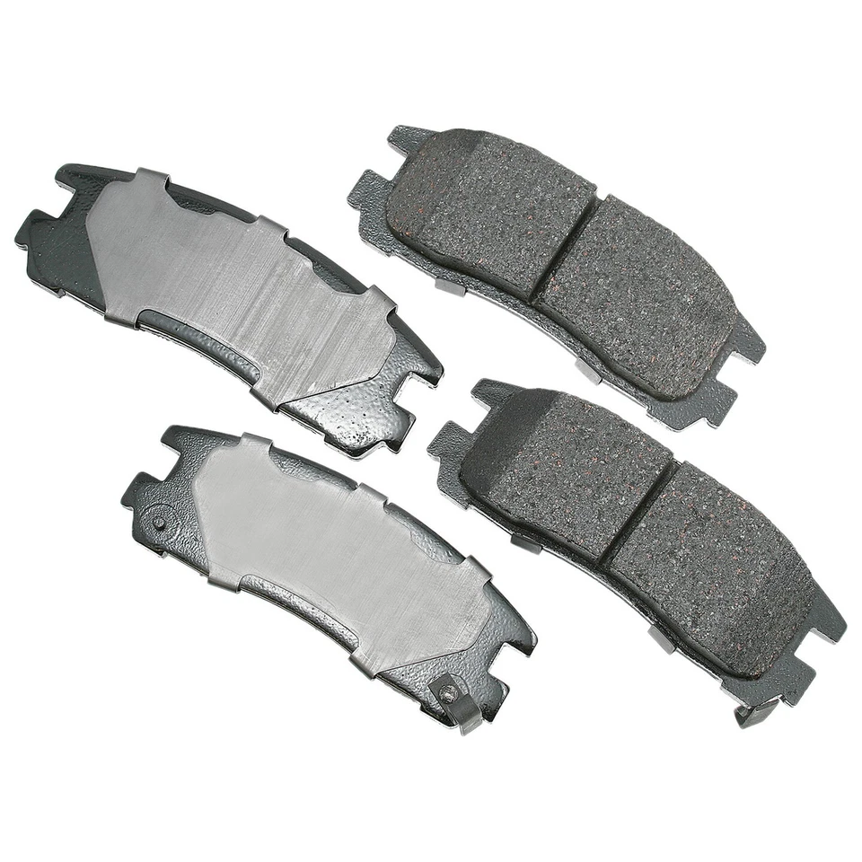For 1992-1994 Mitsubishi Expo LRV Disc Brake Pad Set Rear Akebono 1993 - Image 1 of 1