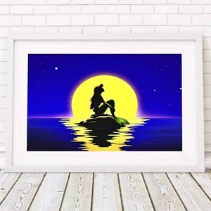 THE LITTLE MERMAID - Disney Poster Picture Print Sizes A5 to A0 **FREE DELIVERY* - Picture 1 of 14
