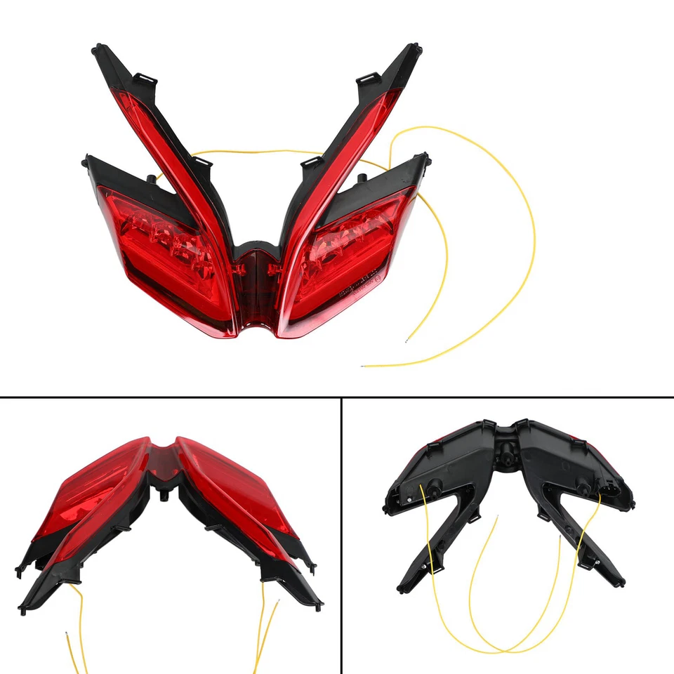 Luz trasera LED integrada señales de giro para Ducati 959 899 1299 1199 rojo Panigale Foto 1 de 4