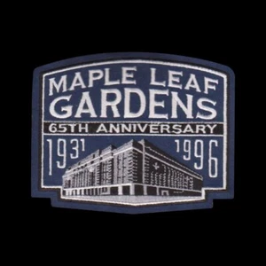 Toronto Maple Leaf Gardens 65th Anniversary Patch Maple Leafs Jersey Patch - Picture 1 of 2