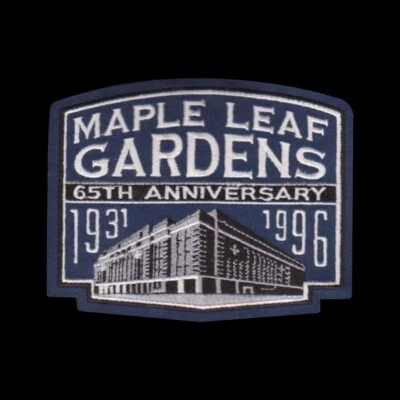 Toronto Maple Leaf Gardens 65th Anniversary Patch Maple Leafs Jersey Patch - Image 1 of 2