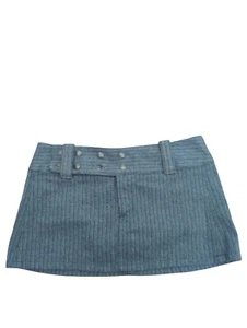 y2k Diesel micro mini gonna denim con cintura taglia 27 vintage anni 90 grunge - Foto 1 di 6