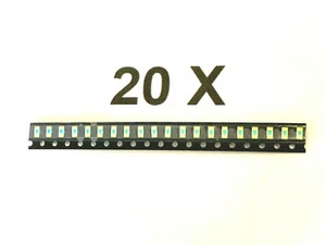 1206, 20mA, 2V, 631nm, 280mcdL, ED rot, 597-6001-602F, SMD, Dialight, 20 Stück - Picture 1 of 8