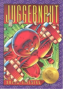 X-MEN SERIE 2 1993 SKYBOX PROTOTIPO TARJETA PROMOCIONAL #65 JUGGERNAUT MARVEL - Imagen 1 de 1