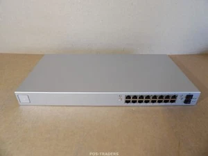 Ubiquiti UniFi US-16-150W 16-portowy gigabitowy zarządzany przełącznik Ethernet - BEZ USZU RACK - Zdjęcie 1 z 7