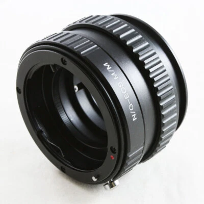 Nikon F G AF-S AI Lens to Canon EOS M EF-M Mount Adapter Macro Focusing Helicoid - Image 1 of 3