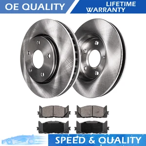 Front Brake Rotors and Brake Pads Kits For Nissan Altima 2013-2023 Brake Rotor - Picture 1 of 6