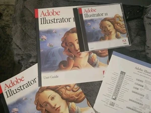 Adobe Illustrator 10 Windows Serial Number & Guide, Quick Reference Card & Flatt - Picture 1 of 8