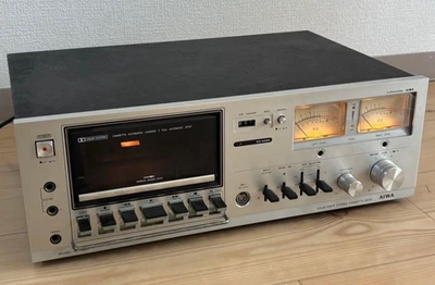 [Para piezas] AIWA AD-7600 estéreo Cassette Deck 251116 Foto 1 de 4