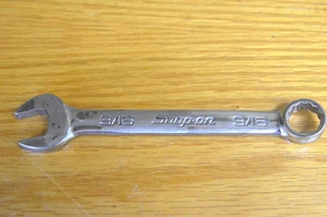 One Snap On Combination 12 Point Chrome Wrench 9/16 OEX180B (1-C) - Picture 1 of 9