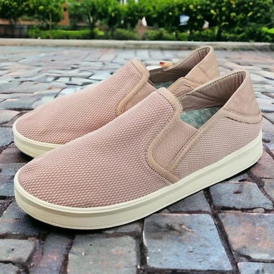 OluKai Ki'Ihele Shoes Women Size 8.5 Comfort Sneakers Slip On Coastal Pale Pink - Image 1 of 4