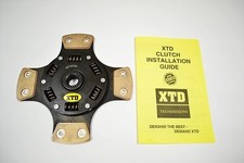 PI 6-PUCK STAGE 3 RACE CLUTCH DISC+FREE ALIGN TOOL 215mm fits HYUNDAI MITSUBISHI