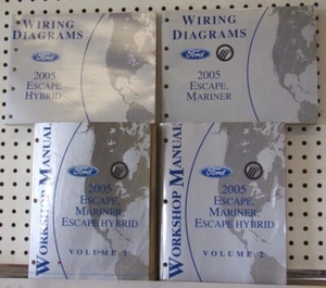 2005 ESCAPE-MARINER-HYBRIDS Paper Service Manuals with Wiring Diagrams - Picture 1 of 1