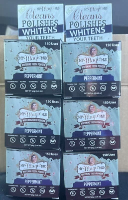 Pack de 3 Polvo Pulido Carbón Activado Blanqueamiento DIENTE PULIDO 1.06 My Magic Mud Foto 1 de 4